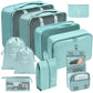 Travel Packing Cubes Set Portable Luggage Organizer Bags