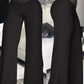 Women's High Waist Flared Wide Leg Office Pants