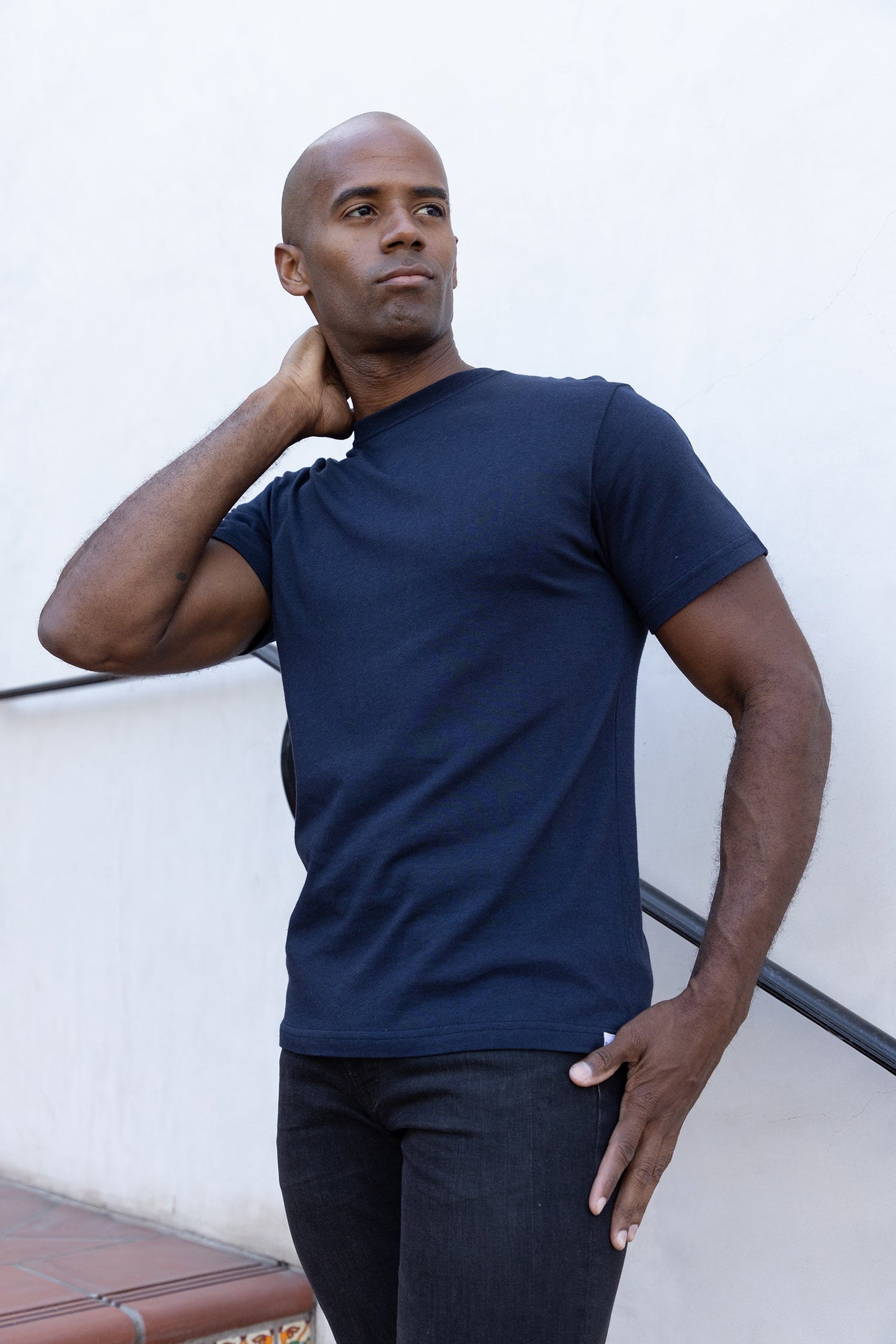 Men's Bamboo Viscose Organic Cotton Classic T Shirt