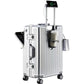 Front Opening Aluminum Frame Carry On Travel Suitcase