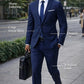 Men's Polyester Suit Formal Business Wedding Wear