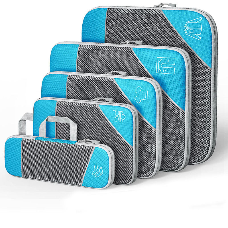 Compression Packing Cubes Set Travel Luggage Organizer Bags