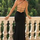 Women's One Shoulder Backless Maxi Dress Elegant