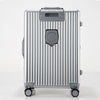Front Opening Aluminum Frame Carry On Travel Suitcase