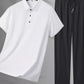 Men's Plus Size Button Polo and Pants Set