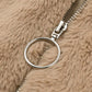 Plus Size Faux Fur Cropped Zip Up Jacket