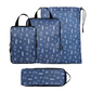 Compression Packing Cube Set Travel Luggage Organizer Bags