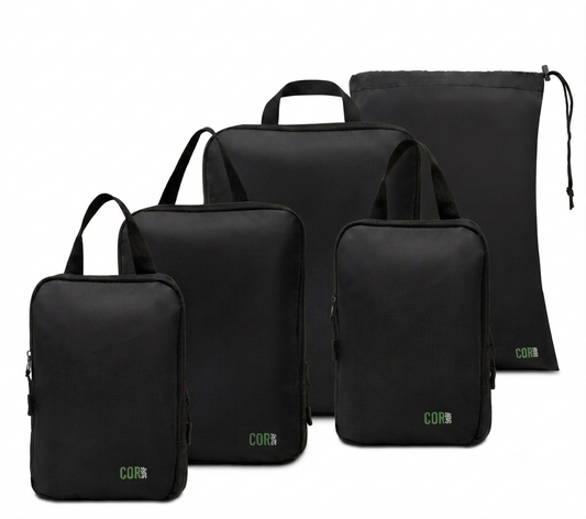 Compression Packing Cube Set Travel Luggage Organizer Bags