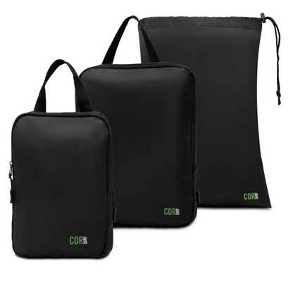 Compression Packing Cube Set Travel Luggage Organizer Bags