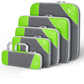 Compression Packing Cubes Set Travel Luggage Organizer Bags