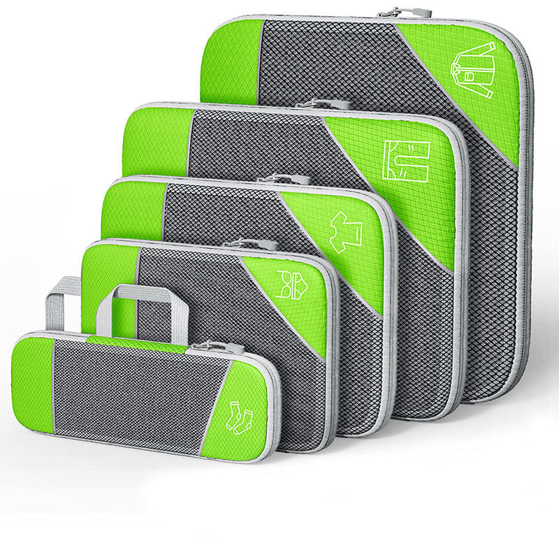 Compression Packing Cubes Set Travel Luggage Organizer Bags