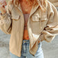 Casual Zip Up Jacket with Pockets Women's Outerwear