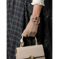 Elegant Black Women's Winter Bow Warm Outdoor Gloves