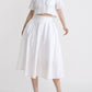 Women's Short Sleeve Shirt and Skirt Matching Set