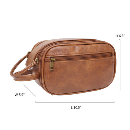 Men's Toiletry Bag Travel Organizer Cosmetic Storage Case