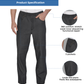 Men's Pull On Denim Twill Elastic Waist Pants