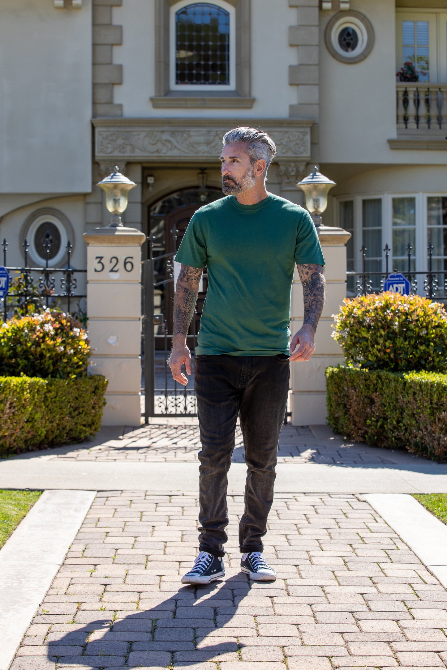 Men's Bamboo Viscose Organic Cotton Classic T Shirt