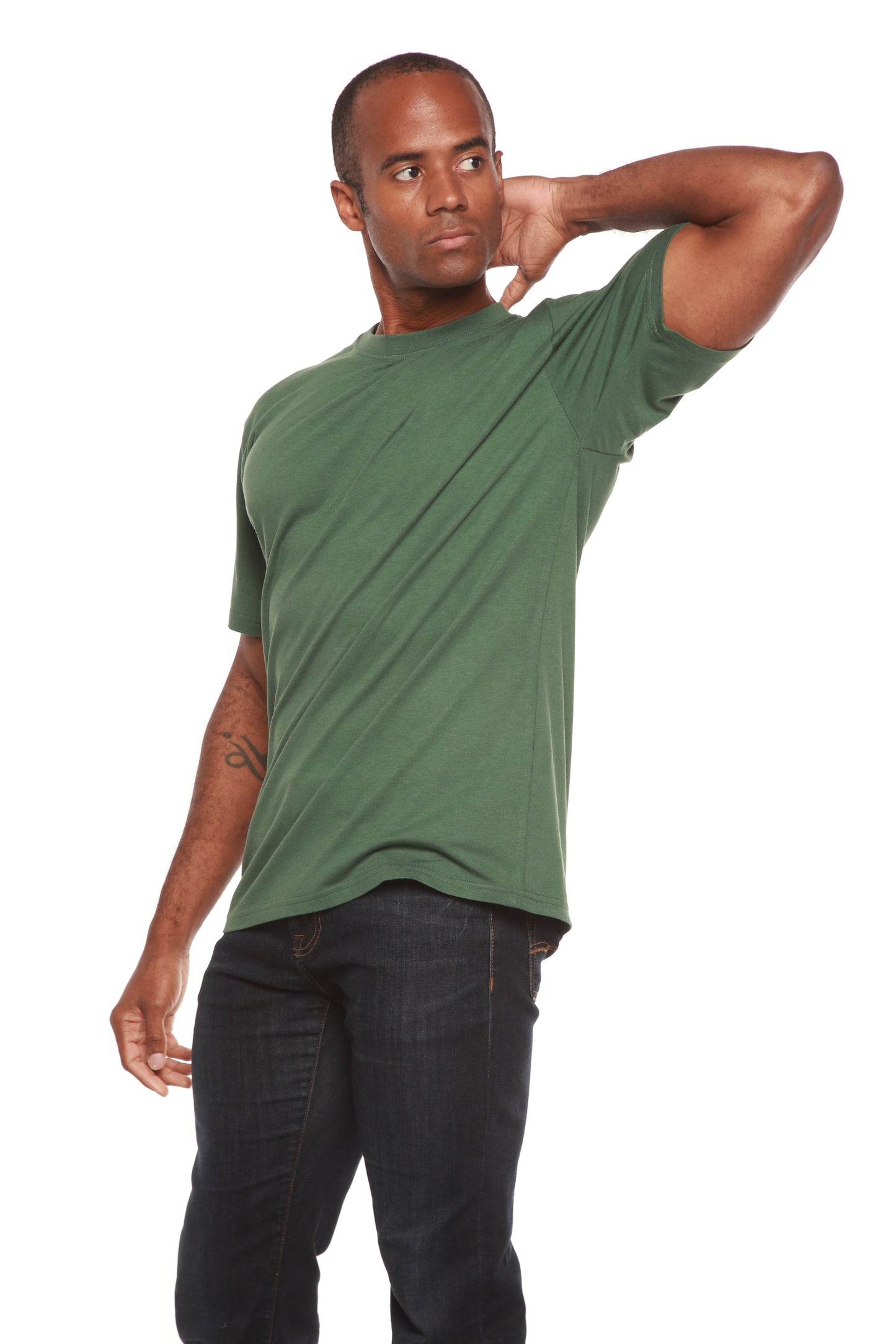 Men's Bamboo Viscose Organic Cotton Classic T Shirt