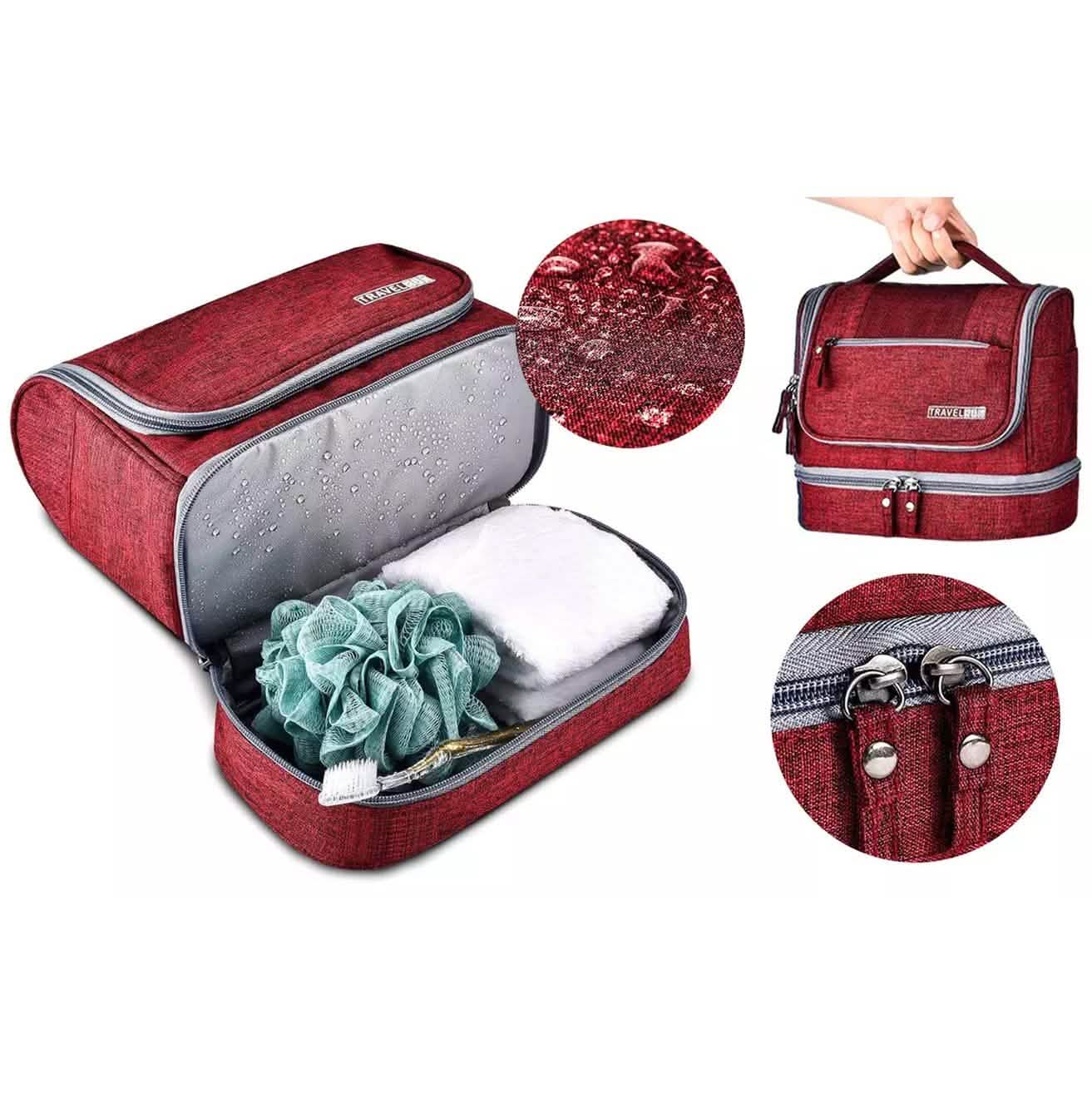 Waterproof Hanging Travel Toiletry Bag Men Women Organizer